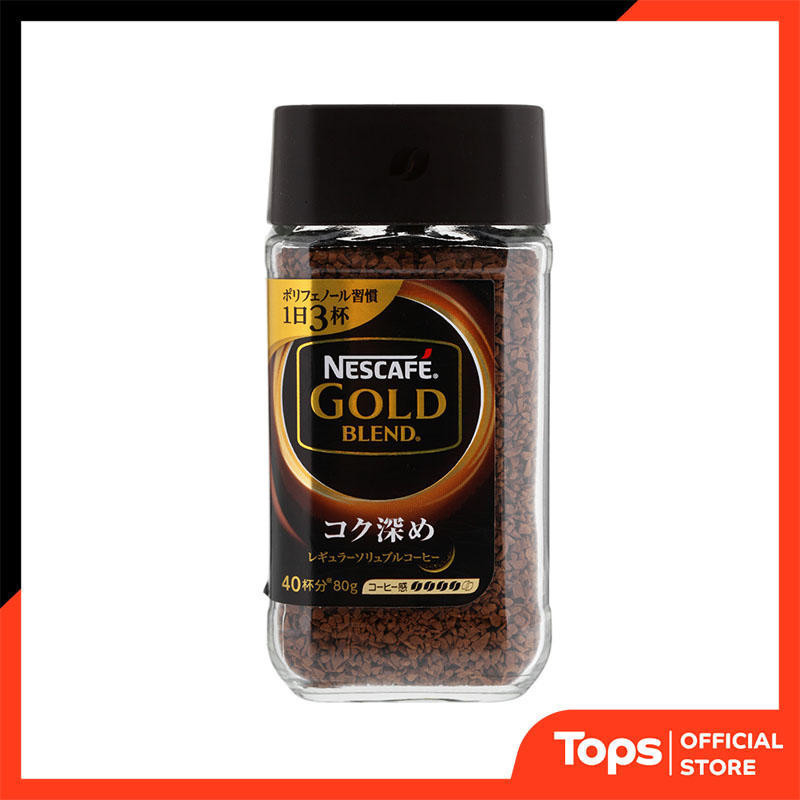NESCAFE เนสกาแฟโกลด์เบลนด์โคคูคาเมะกาแฟสำเร็จรูปชนิดฟรีซดราย 80กรัม [4902201424516]