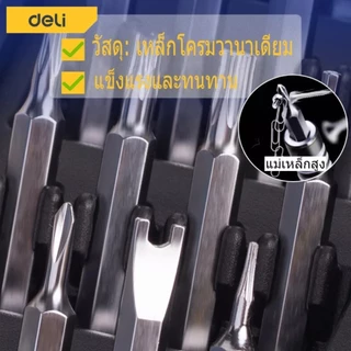 Nataku ชุดไขควงเปลี่ยนหัว ชุดไขควง ชุดไขควงอเนกประสงค์ หัวแม่เหล็ก 21ชิ้น 33ชิ้น พกพาง่าย ใช้งานสะดวก ซ่อมได้หลายรูปแบบ