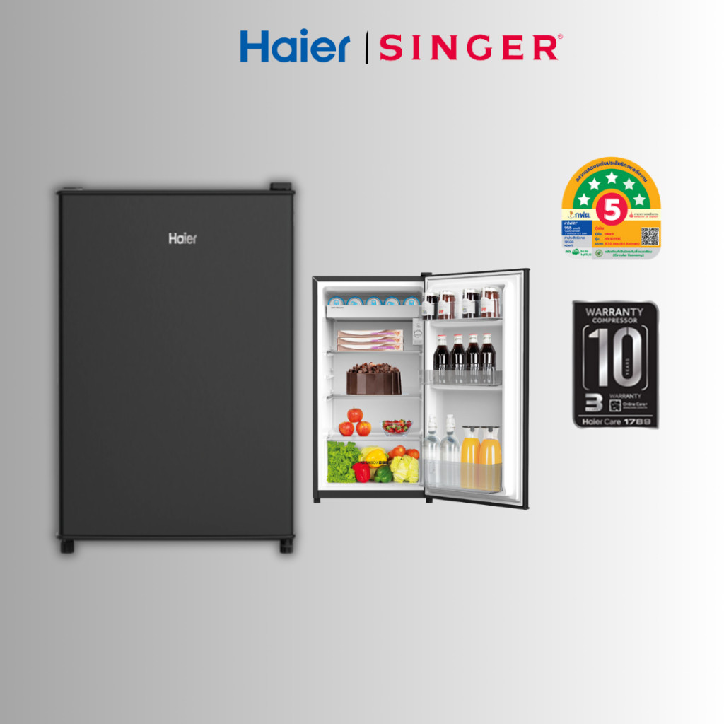Haier ตู้เย็น มินิบาร์ 3.1 คิวHR-SD95