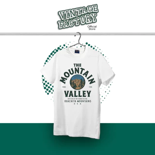 Vintage Factory เสื้อยืด THE MOUNTAIN - ผ้า Cotton100% (พร้อมส่ง)