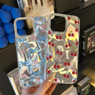 แฟชั่น เชอร์รี่ โรส คำนับ ดูเดิล เข้ากันได้กับ IPhone 16 7 8 14 15 6 6s Plus 13 15 14 12 11 Pro Max XR X XS Maxเคสสำหรับ