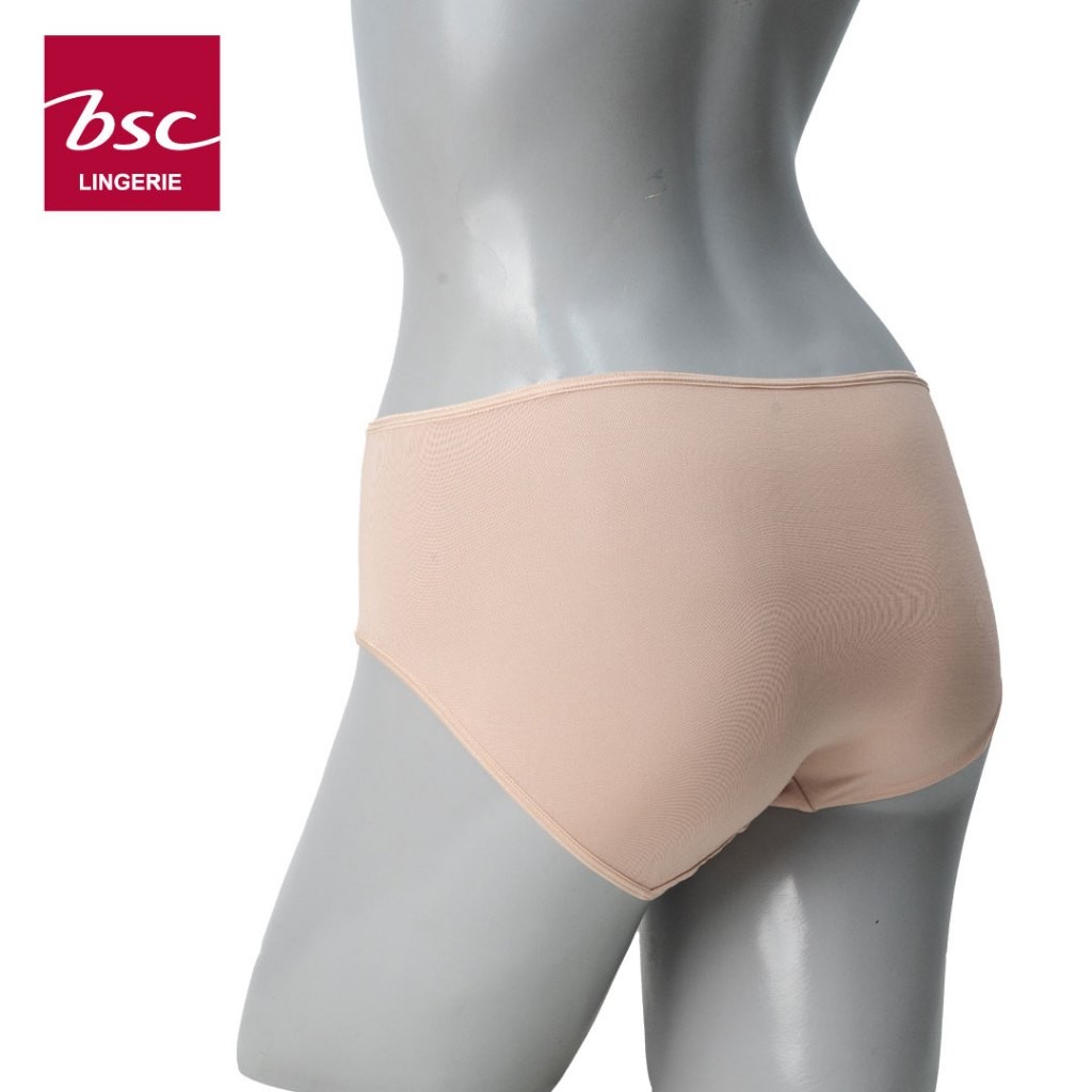 BSC กางเกงชั้นใน แบรนด์ดัง ของแท้ เกรดA  ทรง Half    ผ้าไมโครเนื้อนุ่ม สวมใส่สบาย รุ่น BU4602 - รูปที่ 4