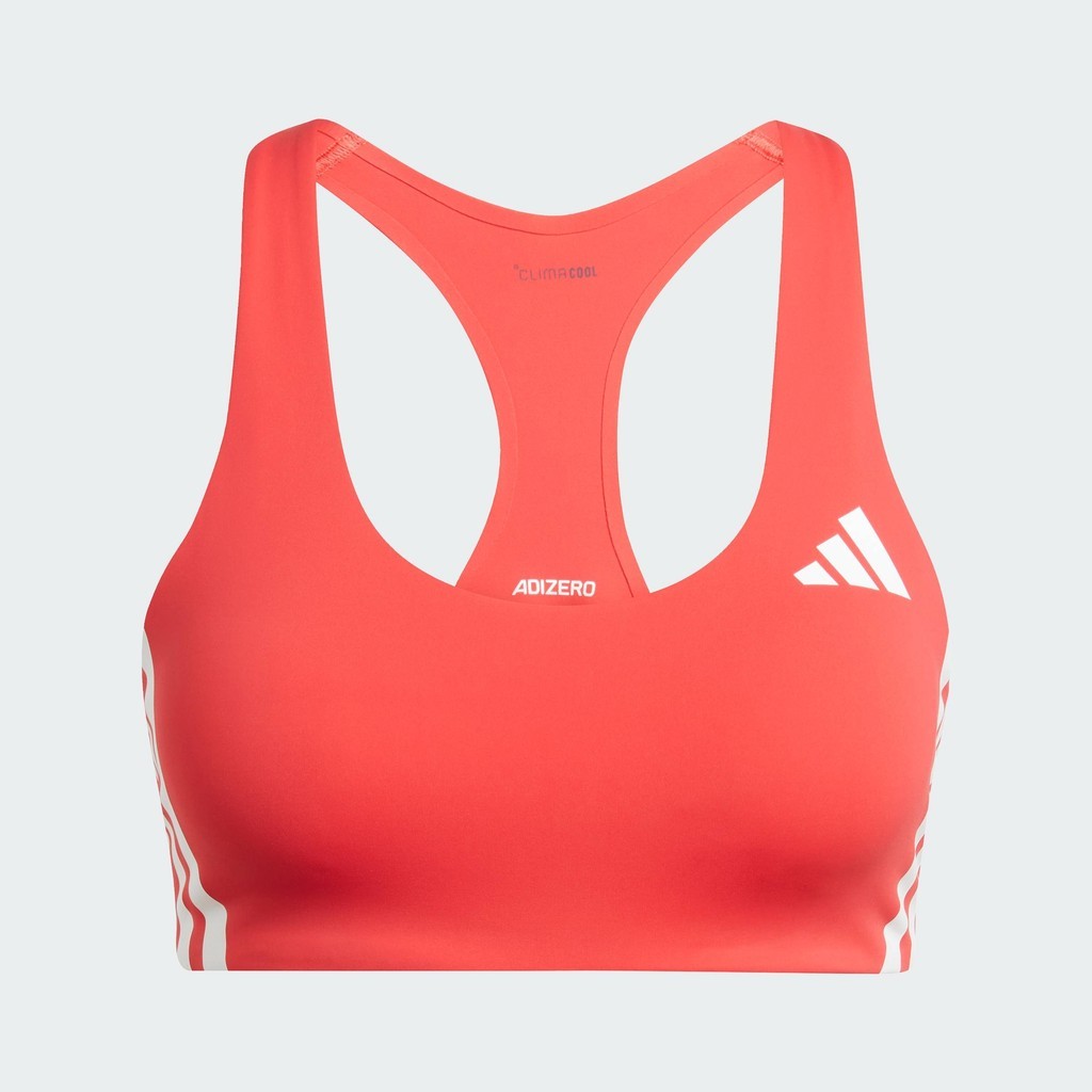 adidas Gym & Training Adizero Run Medium Support Bra Women Red JI8047 - รูปที่ 3