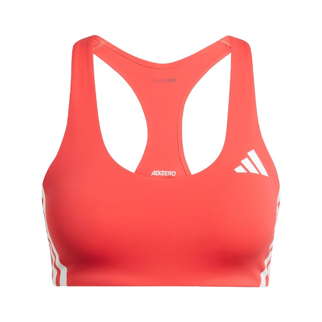 adidas Gym & Training Adizero Run Medium Support Bra Women Red JI8047 - รูปที่ 5