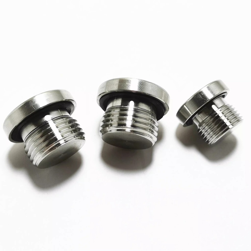 ซ็อกเก็ตหกเหลี่ยม สแตนเลสเกรด304 พร้อมซีล ED ขนาด G1/8 G1/4 G3/8 G3/4