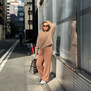 (เฉพาะกางเกง) Chewa Sporty Sweat Pant - กางเกง กางเกงวอร์ม ปลายปล่อย ผ้านุ่ม - SP1