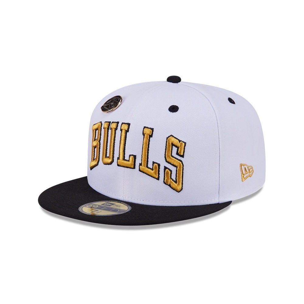 NEW ERA หมวก รุ่น NEW ERA 59FIFTY DAY CHICAGO BULLS WHITE 59FIFTY CAP