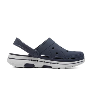 Skechers สเก็ตเชอร์ส รองเท้าผู้ชาย Men Foamies GOwalk 5 Key Choice Shoes - 243032-NVY (latest)
