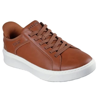 Skechers สเก็ตเชอร์ส รองเท้าผู้ชาย Men Court Break Street Shoes - 183177-COG - Air-Cooled Memory Foam
