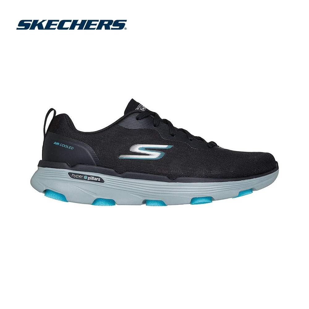 Skechers สเก็ตเชอร์ส รองเท้าผู้ชาย Men Performance GOrun 7.0 Jetway Shoes - 220649-BKMT Air Cooled Goga Mat