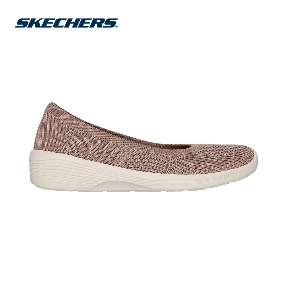 Skechers สเก็ตเชอร์ส รองเท้าผู้หญิง Women Arya Modern Comfort Shoes - 158987-MOC - Air-Cooled Memory Foam