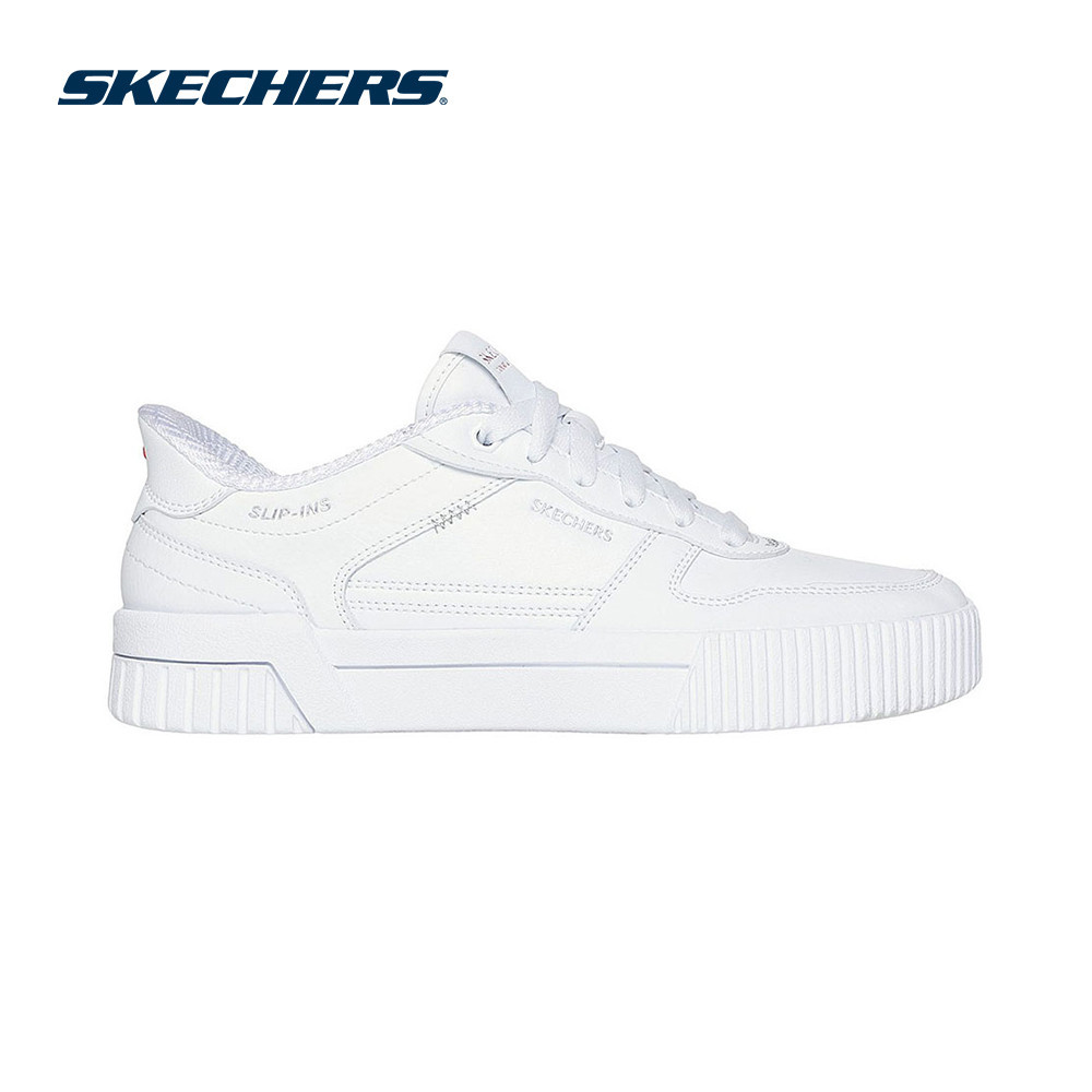 Skechers สเก็ตเชอร์ส รองเท้าผู้หญิง Women Slip-ins SKX Court Classics Jade Put It In Neutral Shoes -