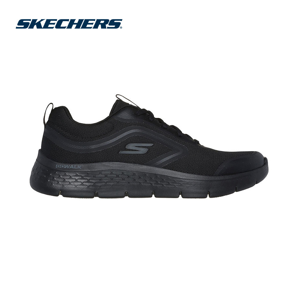 Skechers สเก็ตเชอร์ส รองเท้าผู้ชาย Men GOwalk Flex Walking Shoes - 216508-BBK Air-Cooled Goga Mat