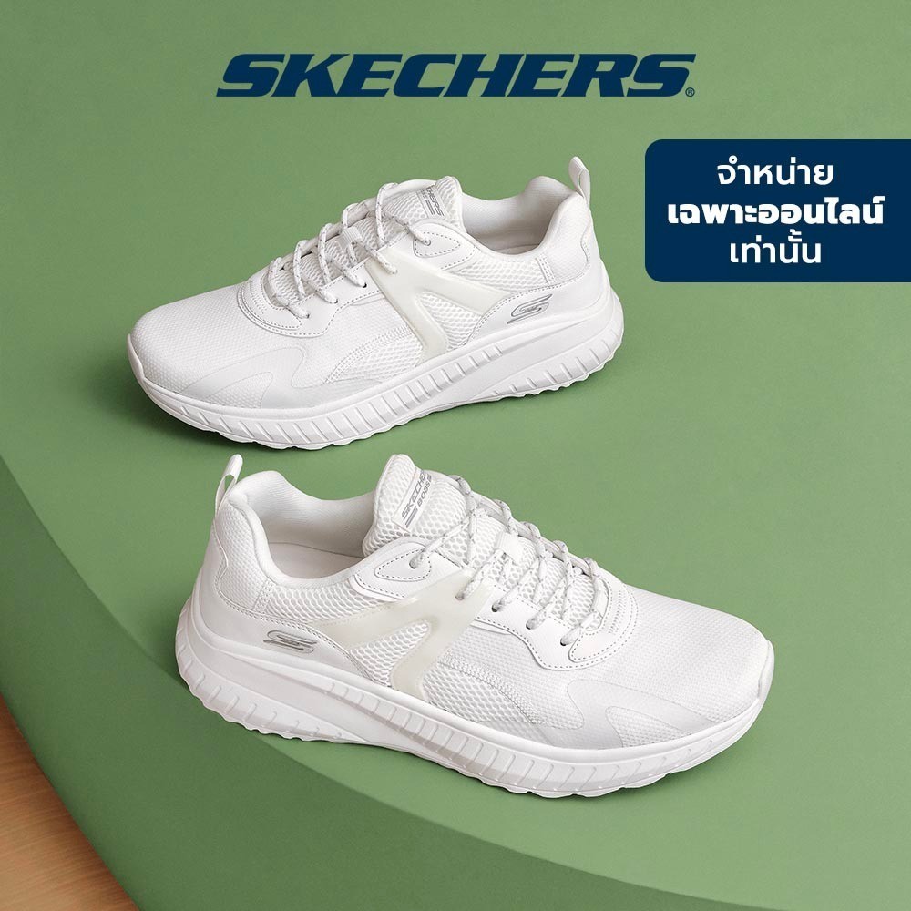Skechers สเก็ตเชอร์ส รองเท้าลำลองผู้ชาย Men Online Exclusive BOBS Squad Chaos Elavated Drift Casual Shoes - 118034-W