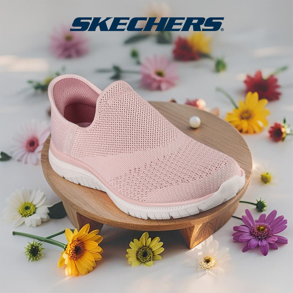 Skechers สเก็ตเชอร์ส รองเท้าลำลองผู้หญิง Women Slip-ins Sport Active Virtue Sleek Casual Shoes - 104425-ROS