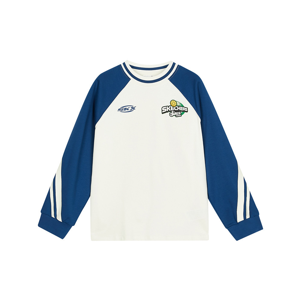 Skechers สเก็ตเชอร์ส เสื้อยืดแขนยาวเด็กผู้ชาย Boys SKX Modern Academia Long Sleeve Tee - L324B009-03