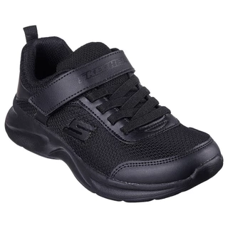 Skechers สเก็ตเชอร์ส รองเท้านักเรียนเด็กผู้ชาย Boys Shoes - 405110L-BBK Lightweight, Machine Washable (latest) (BTS)