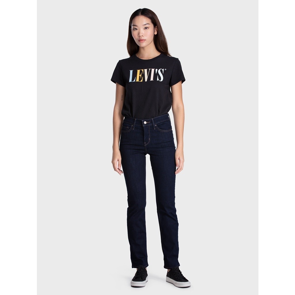 Levi's® กางเกงยีนส์ผู้หญิง  314 รุ่น Shaping Straight Jeans ทรงขากระบอก เก็บทรง