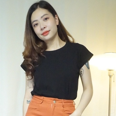 💕เสื้อยืดคอกลมแขนกุด เฉพาะ XXL คอตตอน100% สีสด ผ้ายืด ไม่ย้วย  #8801⚡️