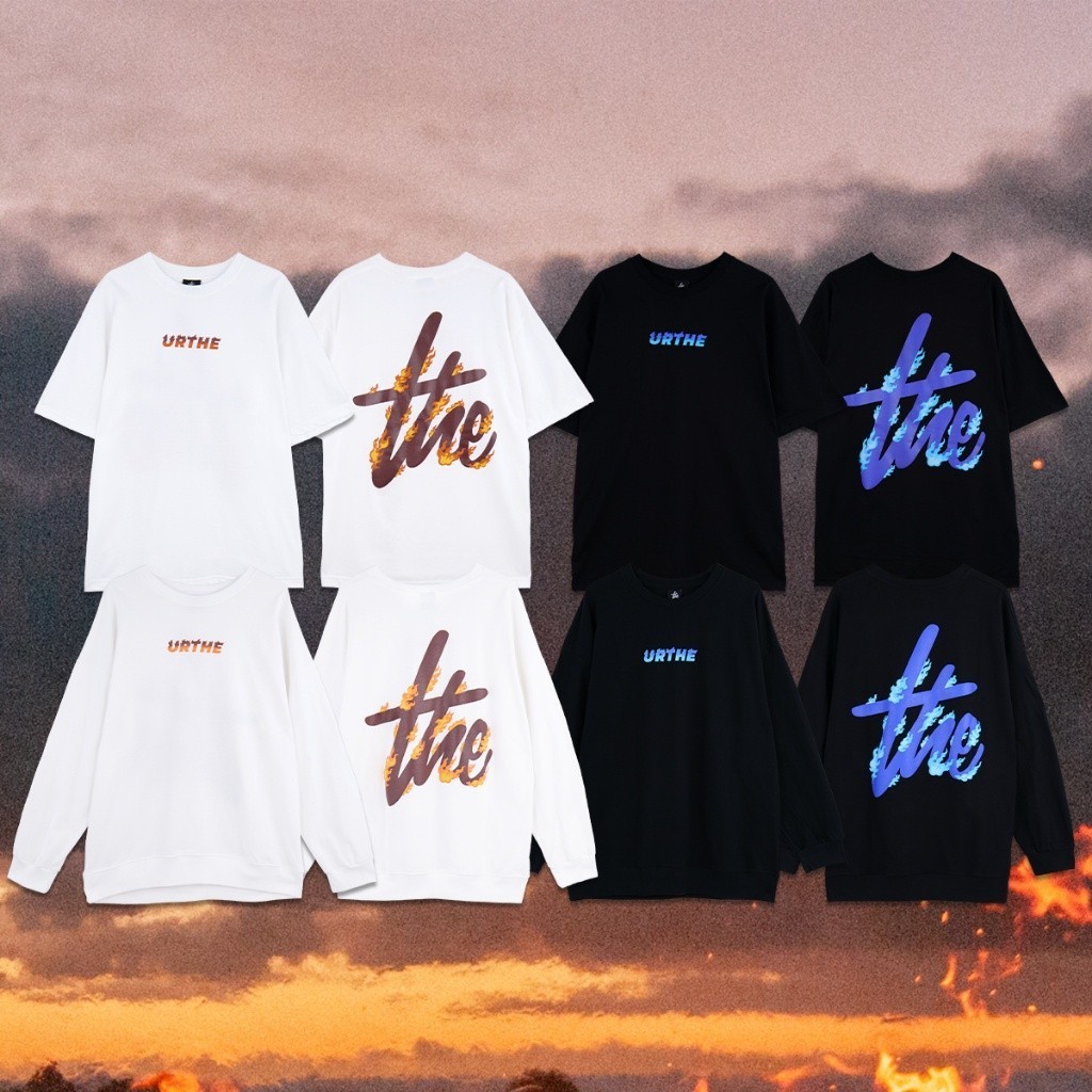 STA.STA.Tee Urthe - เสื้อยืด แขนยาว รุ่น FIRE ICE