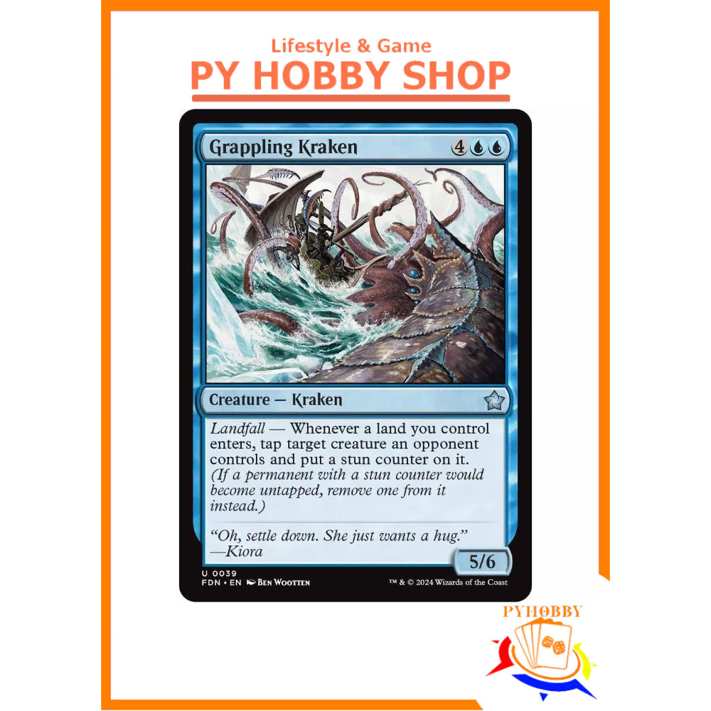 [MTG] Foundations: Grappling Kraken