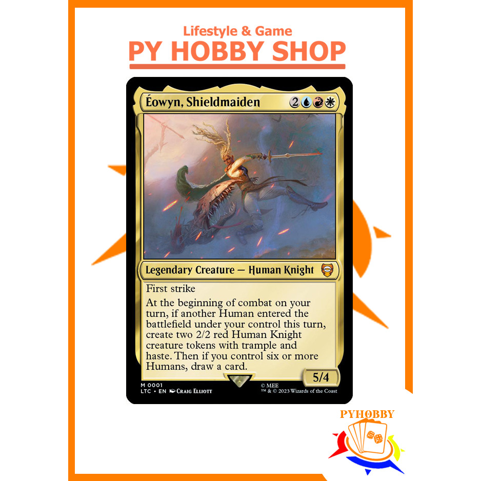 [MTG] The Lord of the Rings: Tales of Middle-earth Commander Decks Foil: Eowyn, Shieldmaiden (Foil)