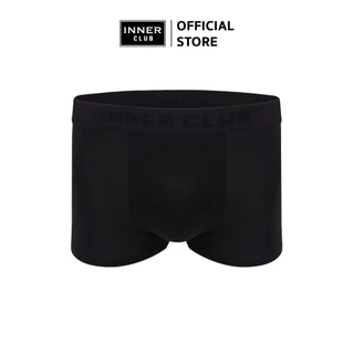 INNERCLUB บ๊อกเซอร์ชาย รุ่นAir Active กระชับเป้า ไม่เข้าวิน แพค 3 ตัว สีดำล้วน กางเกงในชาย Boxer
