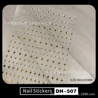 สติกเกอร์ติดเล็บ รูปวิ๊งๆ มี4สี ให้เลือก แผ่นละ 9 บาท พร้อมส่งในไทย