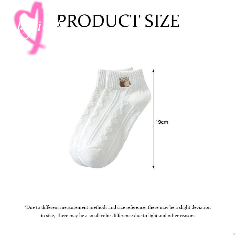 ฤดูร้อนถุงเท้าบาง Ins ถุงเท้าเรือสีขาวผู้หญิงถุงเท้าสั้นตัดตื้น SL - รูปที่ 5