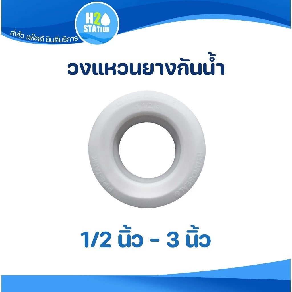 วงแหวนยางกันน้ำ สำหรับท่อ PVC สีฟ้า 1/2 นิ้ว 3/4 นิ้ว 1 นิ้ว 1-1/4 นิ้่ว 1-1/2 นิ้ว 2 นิ้ว 3 นิ้ว