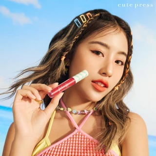 CUTE PRESS WAVE UP POWER FIX MATTE LIQUID LIP สีชัด นุ่มลื่น แนบสนิทเบาสบาย