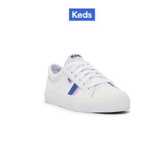 KEDS รองเท้าผ้าใบ แบบผูกเชือก รุ่น JUMP KICK LEATHER TOE CAP…