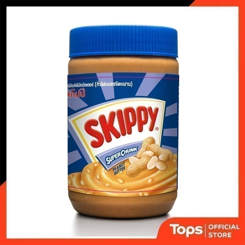 SKIPPY สกิปปีเนยถั่วทาขนมปังชนิดหยาบ 510กรัม [6922877791727]