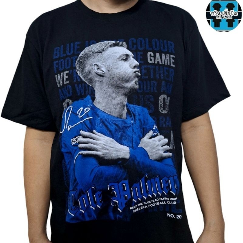 เสื้อยืดเชลซี Cole Palmer Cole Palmer 2024-25 เสื้อยืดเชลซี
