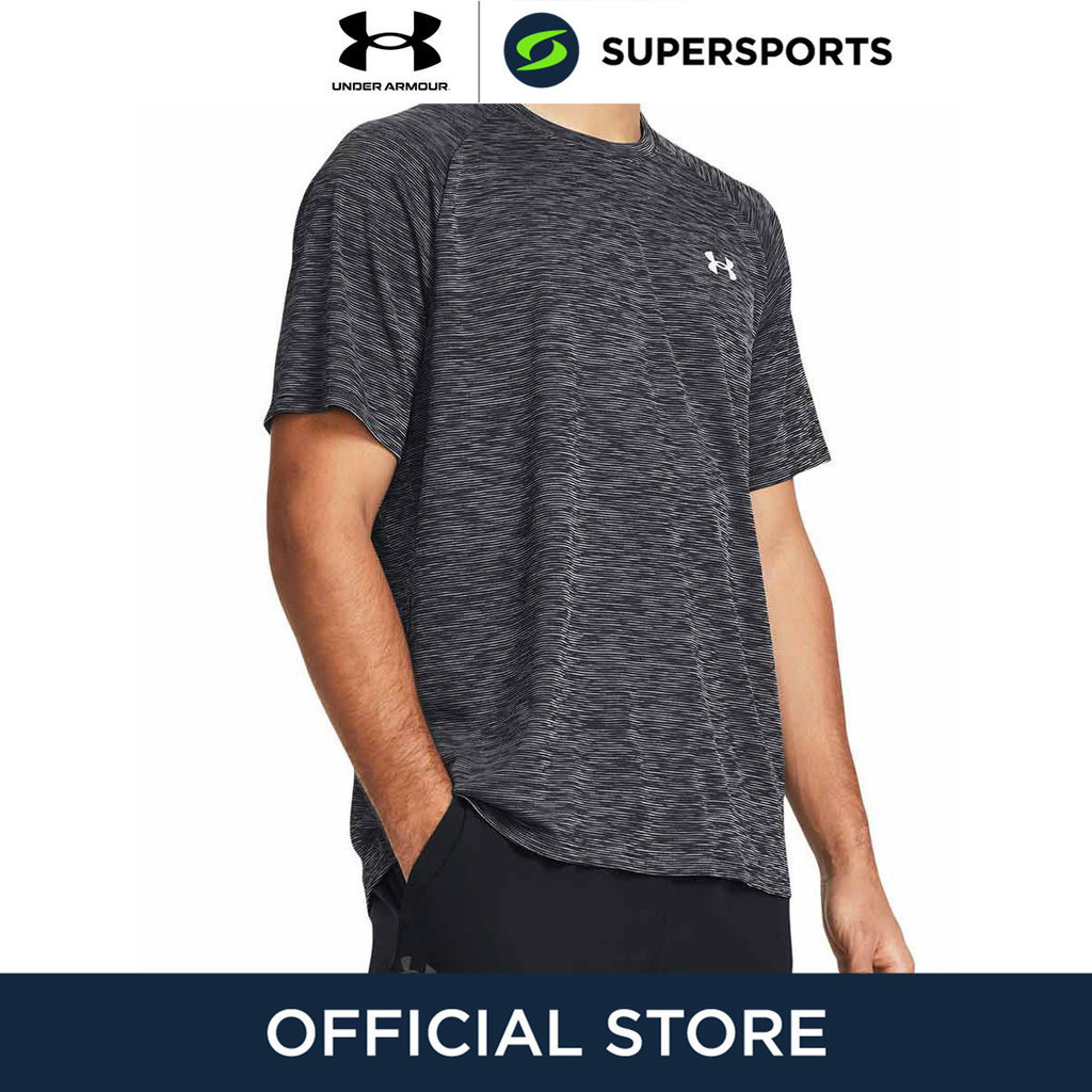 UNDER ARMOUR Tech™ Textured เสื้อออกกำลังกายผู้ชาย