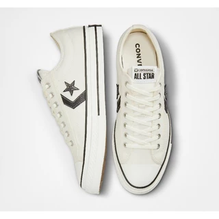 CONVERSE รองเท้าผ้าใบ ผู้ชาย STAR PLAYER 76 PREMIUM CANVAS OX WHITE - A01608CM_H2WTXX