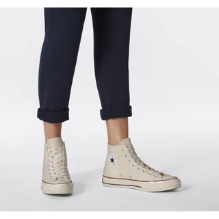 CONVERSE รองเท้าผ้าใบ รุ่น CHUCK 70 HI CREAM - 162053CU_F1CMXX - สีครีม UNISEX