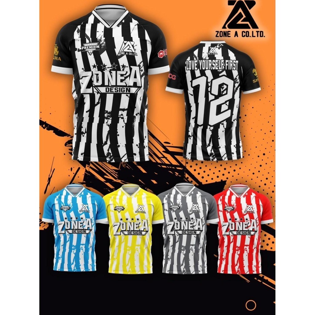 รักตัวเองก่อน LOVE YOURSELF FIRST เสื้อพิมพ์ลาย Zone A เสื้อเท่ๆ ใส่ทำงาน ทำกิจกรรม