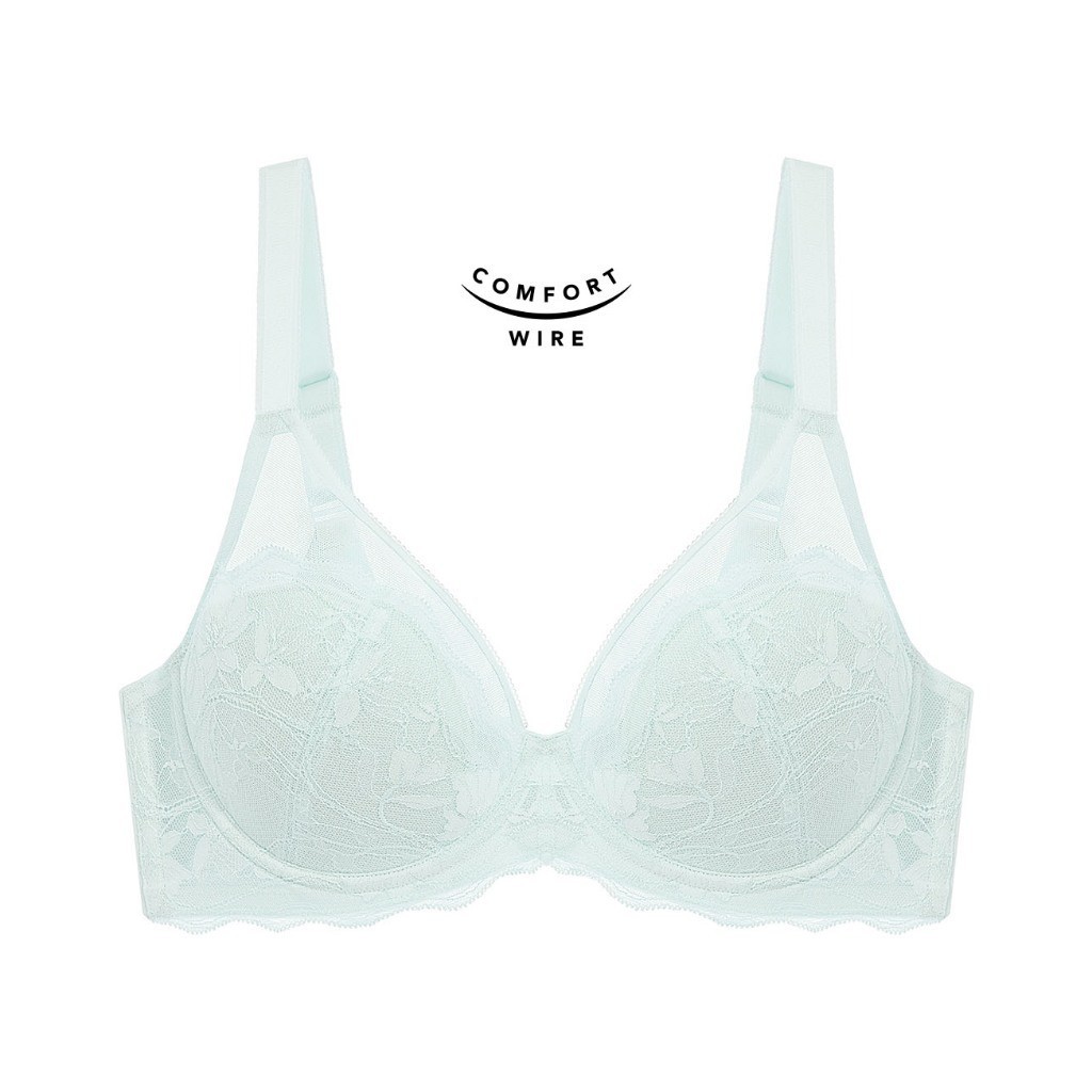 Triumph เสื้อชั้นในมีโครงคัพทรงบาง รุ่น Secret Slimming 2.0 WP-R รหัส 10222912 สีเขียว 6851