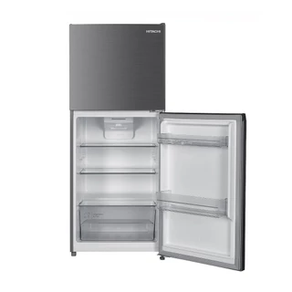 HITACHI ตู้เย็น 2 ประตู HRTN5198MXTH 6.4 คิว สีเงิน จัดส่งโดย HomePro