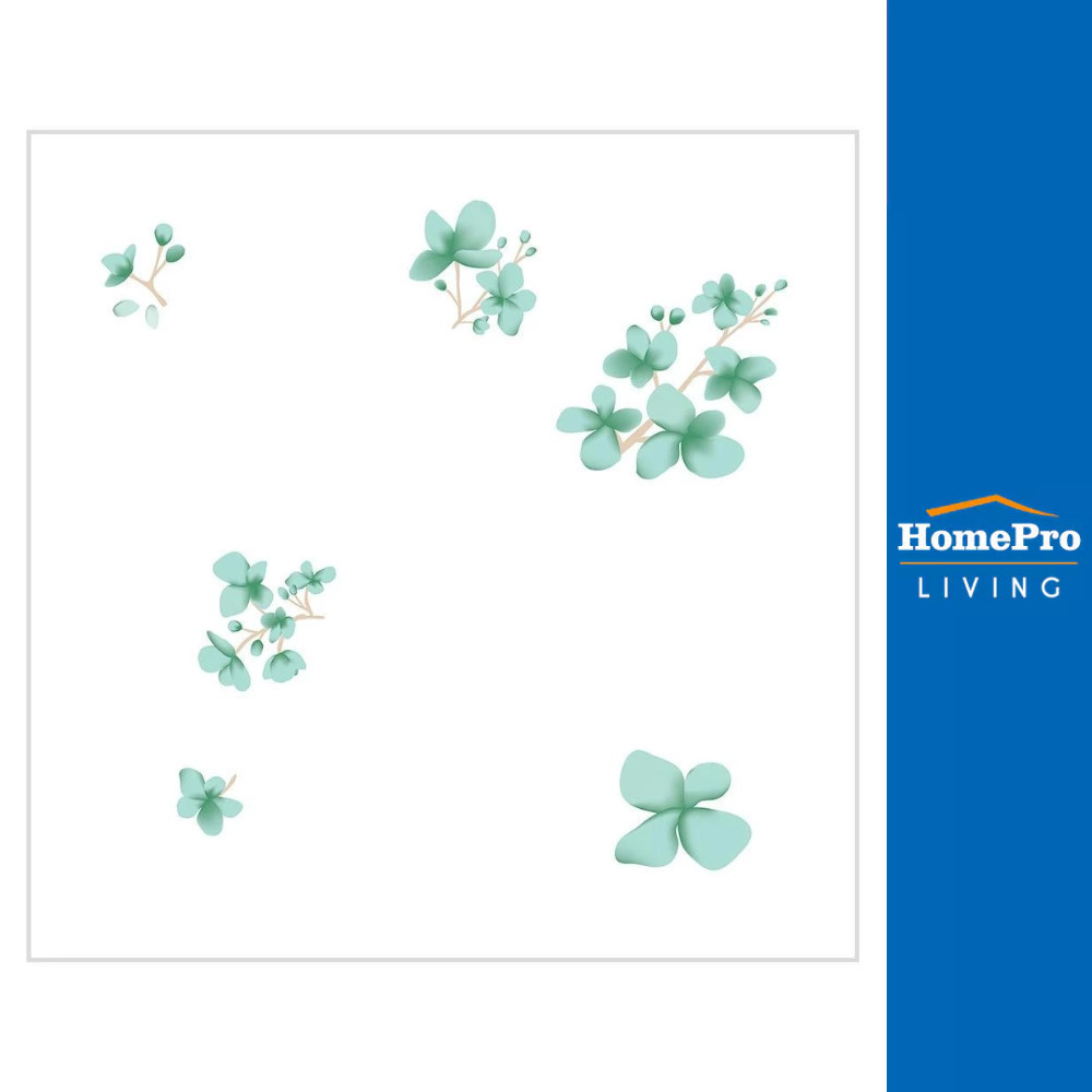 GYPROC แผ่นฝ้ายิปซัม 60x60x0.8 ซม. สีแก้วกัลยา (1 กล่อง/ 10 แผ่น) จัดส่งโดย HomePro
