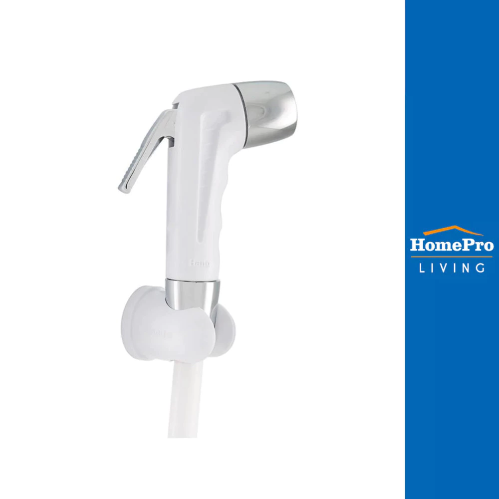 HANG สายฉีดชำระครบชุด-ขาว SS-02 จัดส่งโดย HomePro