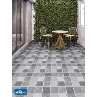 ภูผา กระเบื้องพื้น 12x12 นิ้ว เวต้า สโตน เทา PM 1M2 จัดส่งโดย HomePro