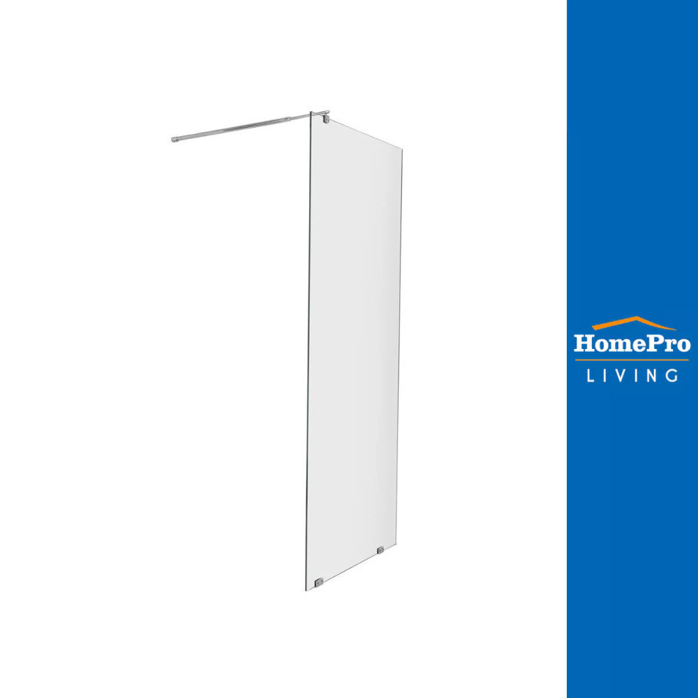 HomePro ฉากกั้นอาบน้ำกระจก สำเร็จรูป MOYA L08P 80 ซม. แบรนด์ MOYA (สินค้าไม่รวมติดตั้ง)