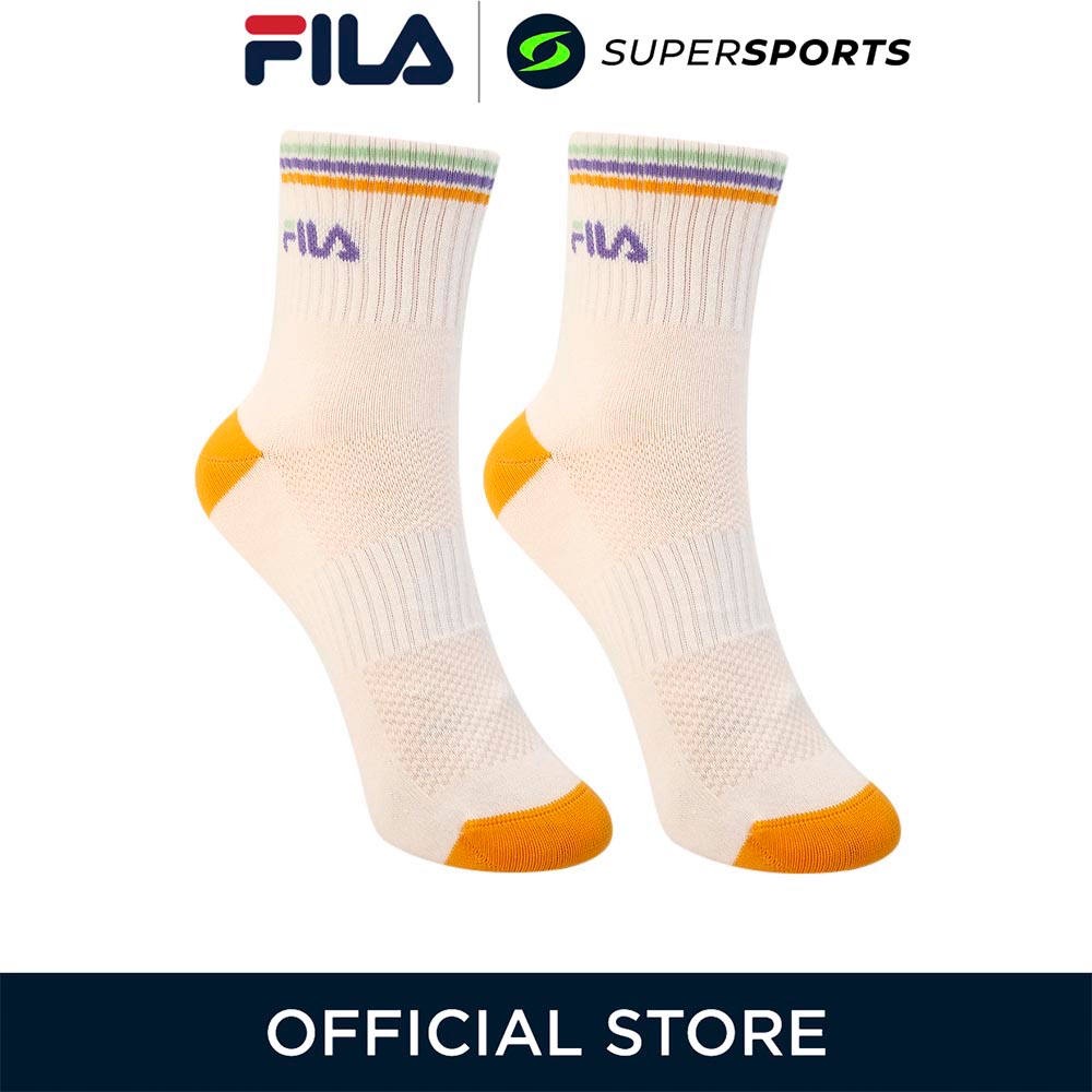 FILA White RSCT230201U ถุงเท้าผู้ใหญ่