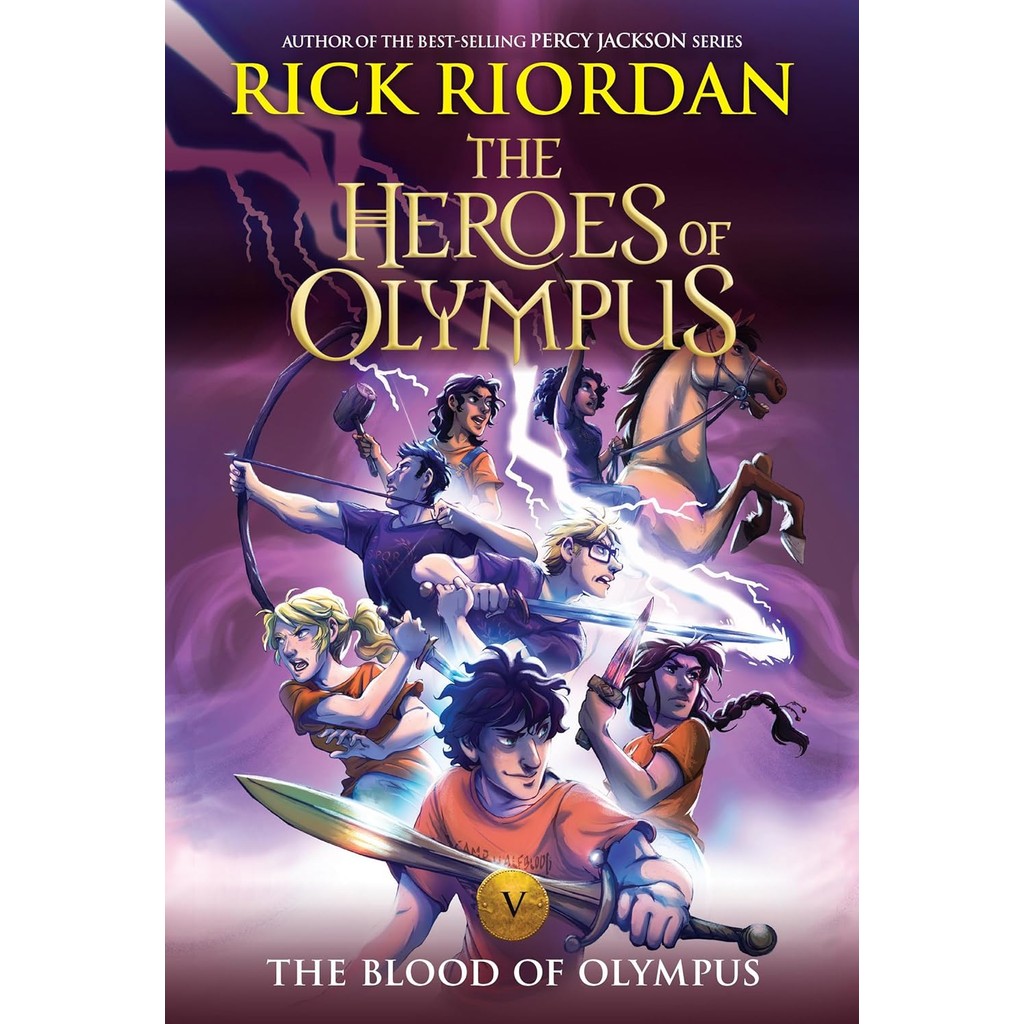 หนังสืออังกฤษใหม่ The Blood of Olympus ( Heroes of Olympus 5 ) (Reprint) [Paperback]