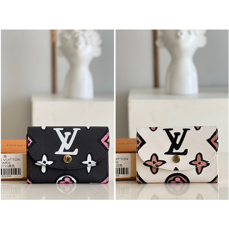 Pre order ราคา2500 LV หลุยส์ วิตตอง Louis Vuitton Rosalieกระเป๋าเศษสตางค์ กระเป๋า​บัตร coin purse si