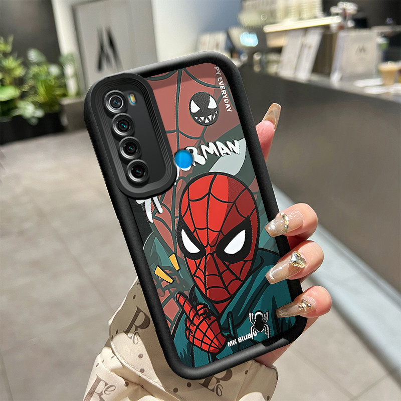 เคสสำหรับ Xiaomi Redmi Note 8 Redmi Note 8T Redmi Note 8 Pro เคสสไปเดอร์แมน