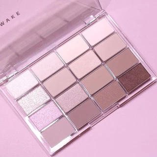 ของแท้📣 Wakemake Soft Blurring Eye Palette พาเลท 16 หลุม #VV