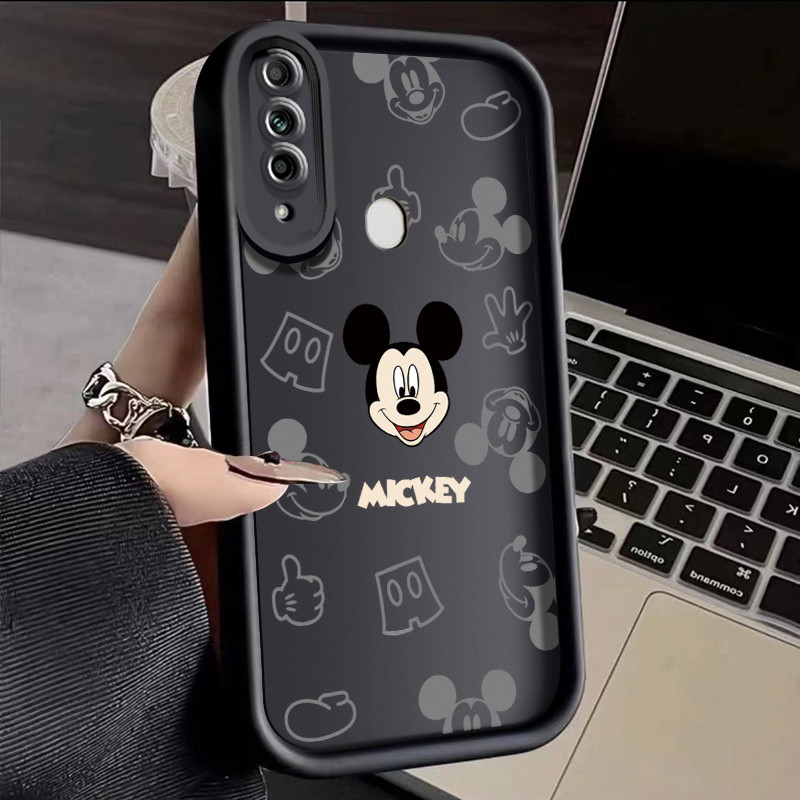 เคสสำหรับ OPPO A31 2020 A8 เคสป้องกันซิลิโคนกันตกลายเคสโทรศัพท์มีลายมิกกี้มินนี่